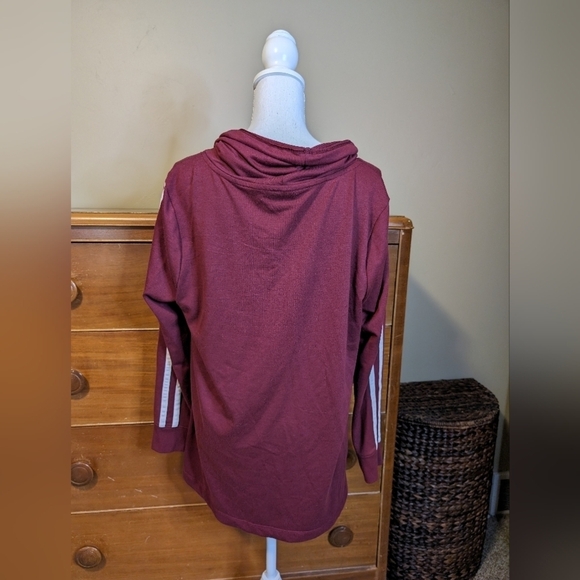 CAFFEINE & QUARANTINE ESTY Slouch Neck Sweatshirt SZ L - Picture 9 of 13